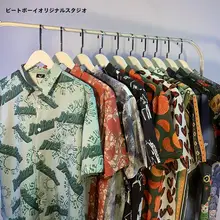 アメカジ BF ヴィンテージ オールプリント シャツ