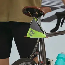 theMADHATcherMCC 自転車用三角バック【リアパック・斜めがけ・しっかり収納】