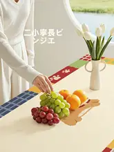アメリカンビンテージ風シリコン製テーブルマット【防水・防油・洗浄不要・可愛いデザイン】