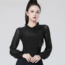 ラテンダンス用新作トップス【モダンダンス・演出用・女性用】