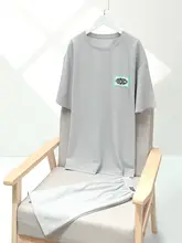 快適な華夫格面料の半袖Tシャツホームウェア【メンズ・ルームウェア・カジュアル】（セットアップ対応）