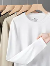 極上の柔らかさの長袖Tシャツ【無地・ゆったり・レトロスタイル】