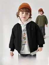 男の子用 野球スタイル アウター【冬用・極上の柔らかさ・保温性】