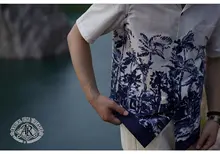 AnnualRing アロハシャツ【アメリカンビンテージ・リネン・ショートスリーブ】