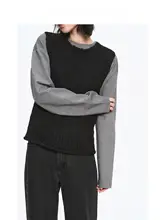 レトロデザインのアルパカウールクルーネックベスト【極上の柔らかさ】