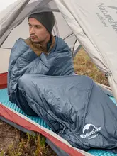 Naturehike 軽量で便利なミニ封筒型スリーピングバッグ【アウトドア・キャンプ用・2人用対応】