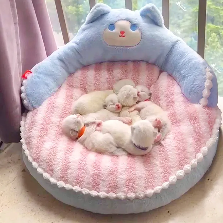 猫用ベッド【四季対応・保温・極上の柔らかさ】