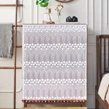 装飾用シェードカーテン【レース遮光・穴あけ不要・キッチンやキャビネット用】