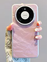 高級電鍍ベロア風流砂模様のスマートフォンケース【全包・防摔・女性向け】