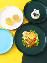 牛排用クリエイティブ北欧スタイルプレート【サラダ・朝食用・家庭用】