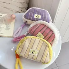 ポーチ 化粧品ポーチ 仕切り付き コンパクト 持ち運び便利 お直し 小物収納 ミニポーチ