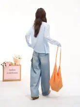 爽やかなレモン風味のUVカットTシャツ【フィット・天絲素材・夏用】