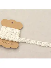 輸入コットンレーストリム【装飾用・手縫い・レトロスタイル】