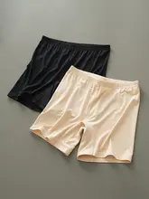 モダール製の女性用薄手ストレッチ平角ショーツ【シンプルデザイン・二重クロッチ・オールシーズン対応】