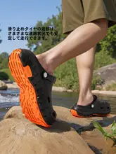 男性用 夏用厚底サンダル【防滑・防臭・足弓サポート・通気性】