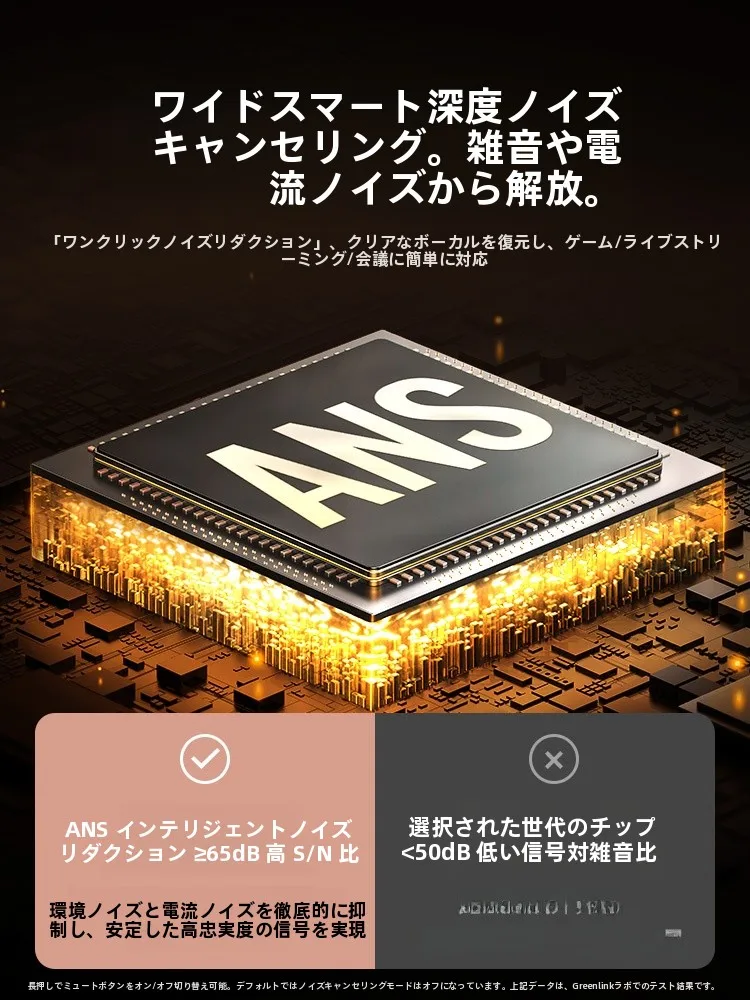 UGREEN CM564-1 有線イヤホンマイク：web会議で安定した音質と降噪機能を実現