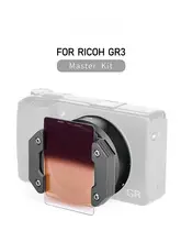 NiSiフィルターアダプター【Ricoh GR3対応・UVフィルター・保護フィルター・GND・CPL・ND・夜景撮影・スマートフォン対応】