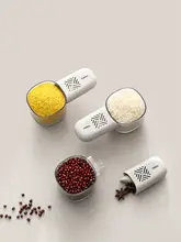 多機能米すくいスプーン【食品グレード・計量カップ・防虫・防臭】