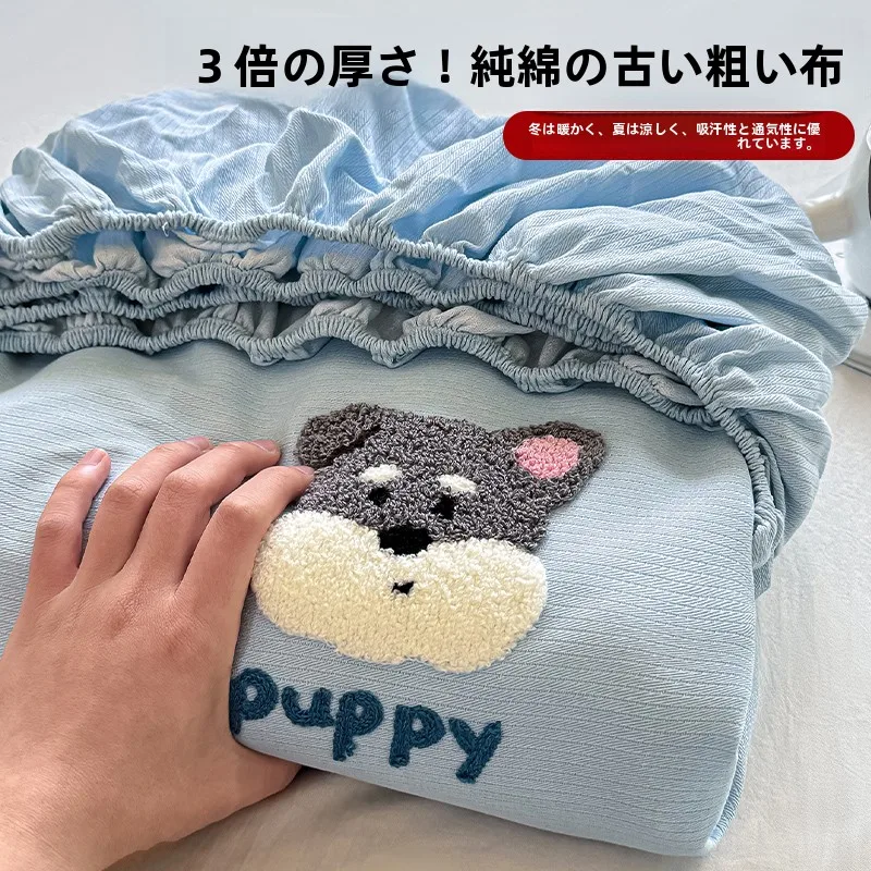 全棉老粗布床笠：6畳・8畳和室に最適な防塵マットの実用性と設置ガイド