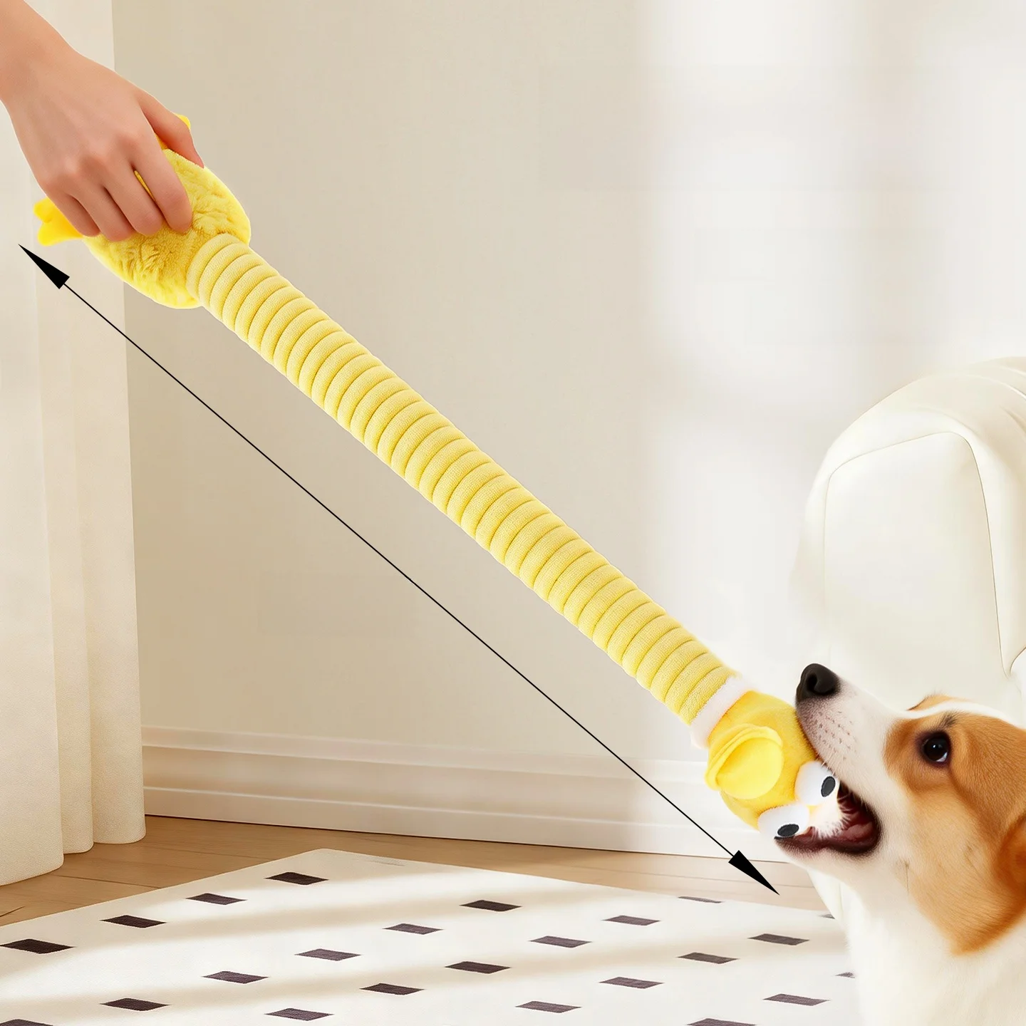 犬用耐噛みおもちゃ：音声機能と歯磨き効果で長く遊べる