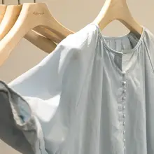 フレンチスタイル 七分袖シャツ【夏用・カジュアル・通勤】