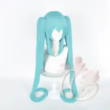 コスプレ用 青色ウィッグ【男性スタイル・ショート・ツインテール】