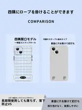 カラーブロックチェック柄のiPhoneケース【吊り下げストラップ付き・スタンド機能・各モデル対応】