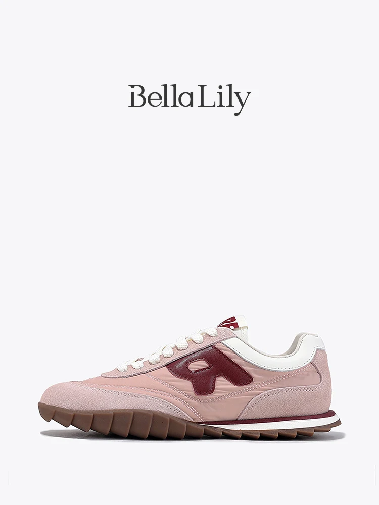 フラットシューズ 歩きやすい ブランド Bella Lily レディース通気性スリムデザイン