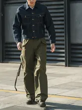 左斜めポケット デニムジャケット【ショート丈・ヴィンテージスタイル】