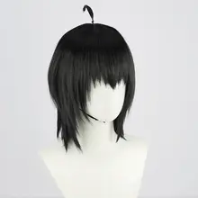 ブラックウィッグ【カジュアル・コスプレ用・ユリ風】