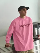 西海岸風 プリント 長袖Tシャツ【メンズ・カジュアル・ヒップホップスタイル】