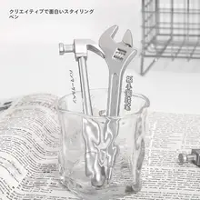 アイデアペン 0.5mm 中性ペン【ハンマー型デザイン・学生用・キャップ式】