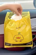 車内用 粘着式ゴミ袋【車載 清掃収納用・使い捨て・便利】