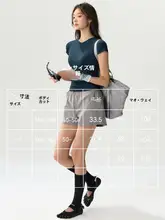 女性用ヨガショートパンツ【速乾・トレーニング・ランニング対応】