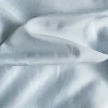 シンプルな2色使いのウォッシャブルコットン4点セット【ベッドシーツ・カバー付き・学生寮用】