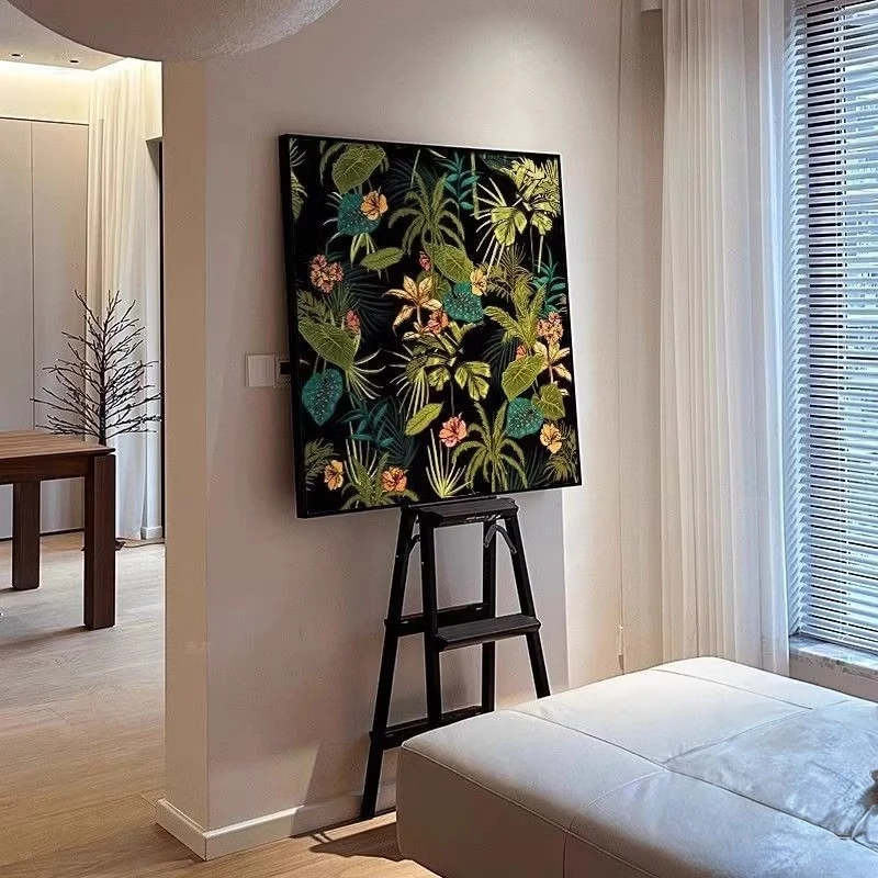 韓国インテリアを再現｜カフェ風部屋の作り方　壁に映える花アートの選び方とレイアウト術