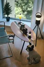 燕十山 折りたたみオリーブテーブル【キャンプ用・アウトドア・デザイン小型テーブル】