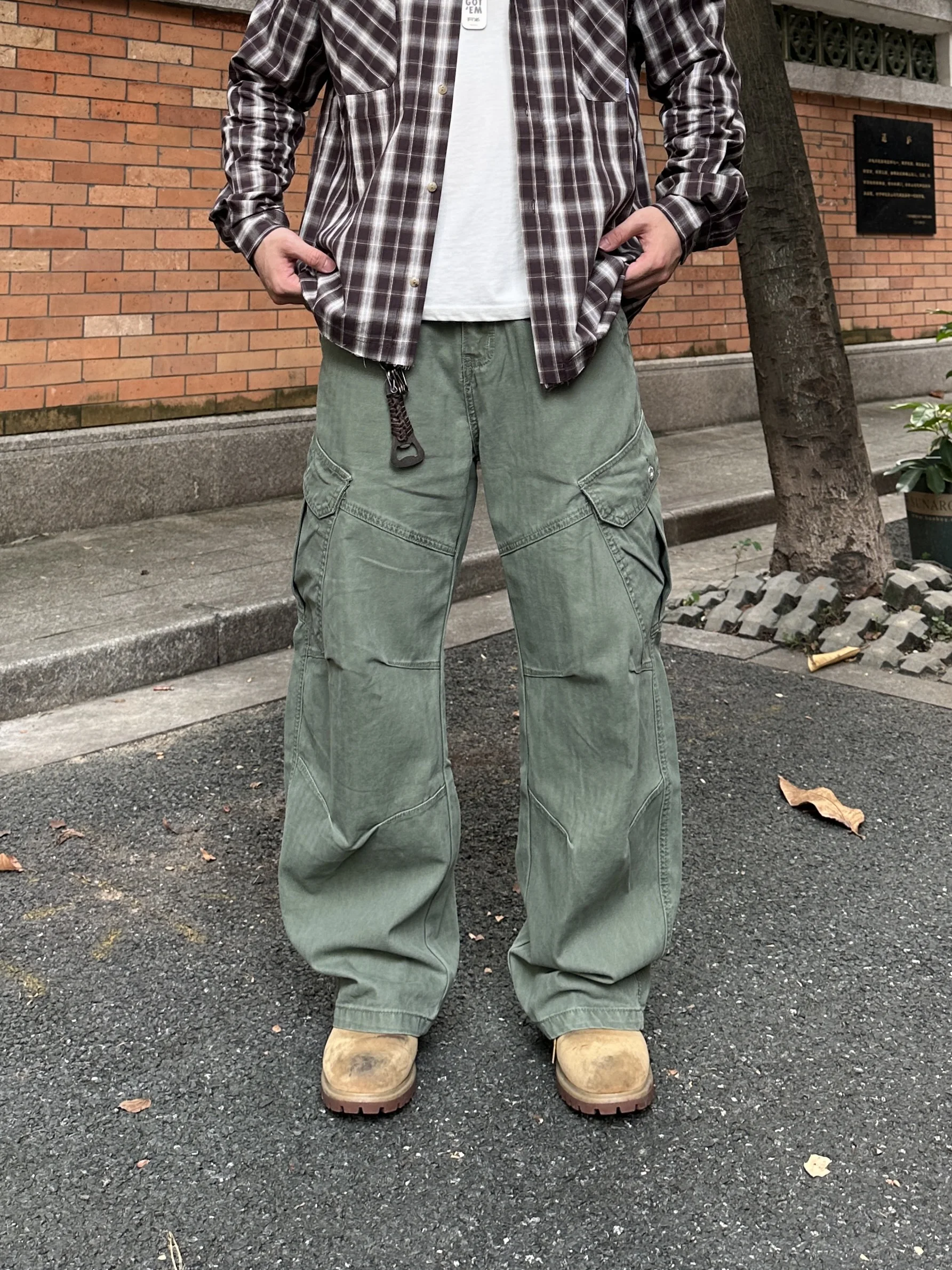 かっこいいズボン メンズ どう選ぶ？アメリカンビンテージ風のワイドレッグ工装パンツが解決するリアルな悩み