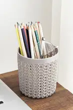 デスクトップ収納バスケット【小物整理用・プラスチック製・多機能】