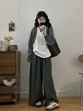 スタイル春季コーディネート【ゆったり外套・タンクトップ・ワイドパンツ・セットアップ対応】