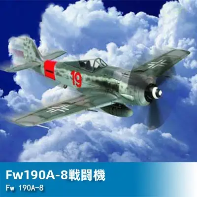 Fw190A8戦闘機【塗装済み・組み立て済みモデル】