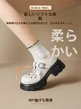 厚底ローマ風サンダル【ブラック・通気性・夏用・女性用】