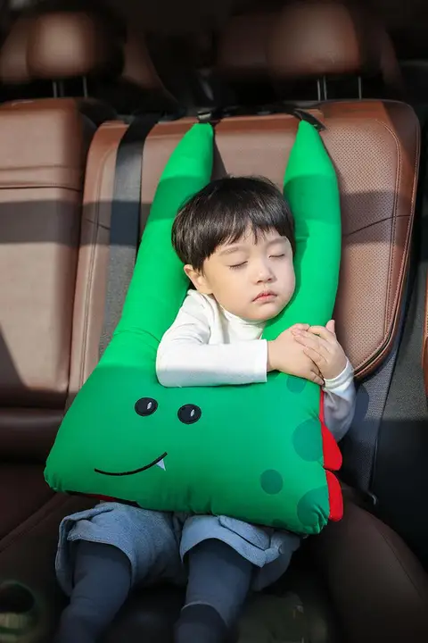 ヘッドレスト 子供 クッション ネックピロー 車用 睡眠ピロー 車載 内用品 抱き枕