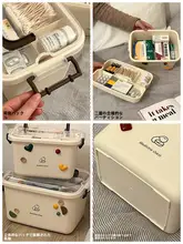 家庭用携帯救急箱【大容量・多段式収納】