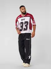 YOUNGLAUFC メンズVネック速乾Tシャツ【メッシュ素材・ルーズフィット・スポーツ用・ショートスリーブ】