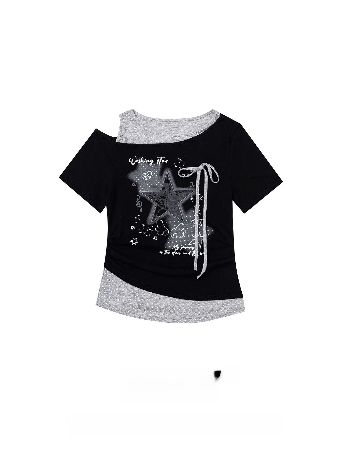 tシャツコーデレディースで失敗しない選び方は？星柄ショートTシャツが解決する日常の悩み