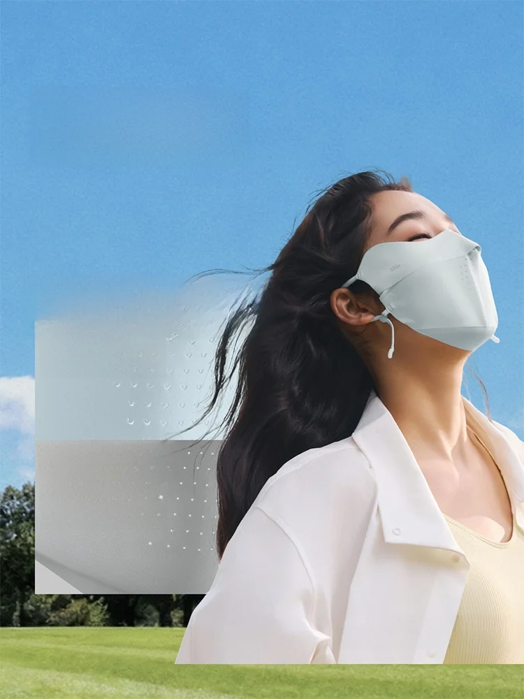 蕉下極上の柔らかさのUVカット女性用夏用マスク：マスク蒸れ防止の実用性と通気性の検証