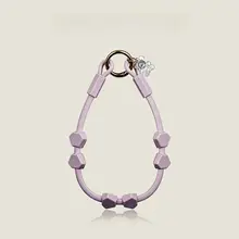 グラデーションバタフライ結びのシリコン製スマホストラップ【女性用・短め・スタイリッシュ】