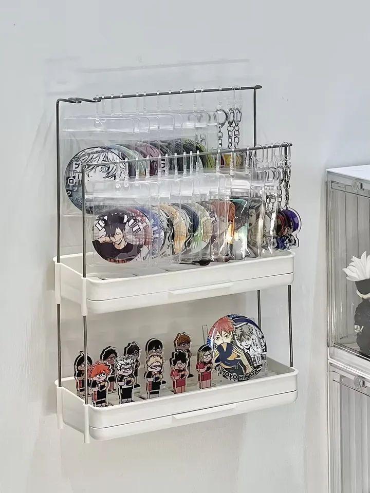 アクリル製デスクトップ収納ボックス【透明・コインディスプレイスタンド・記念品用】