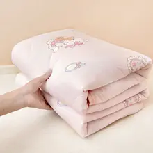 涼感シルクの子供用夏用寝具【洗濯機対応・幼稚園用・ひんやり感】